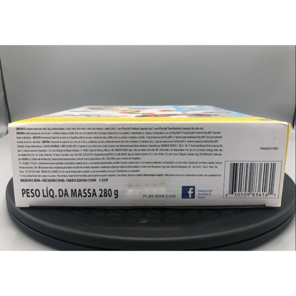 Play-Doh Rainbow Twirl Set, 8 Cans of 3-in-1 Rainbow Compound, Molds, Twister 3+ - Picture 5 of 5
